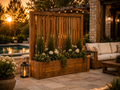Privacy Screen Planter Wall