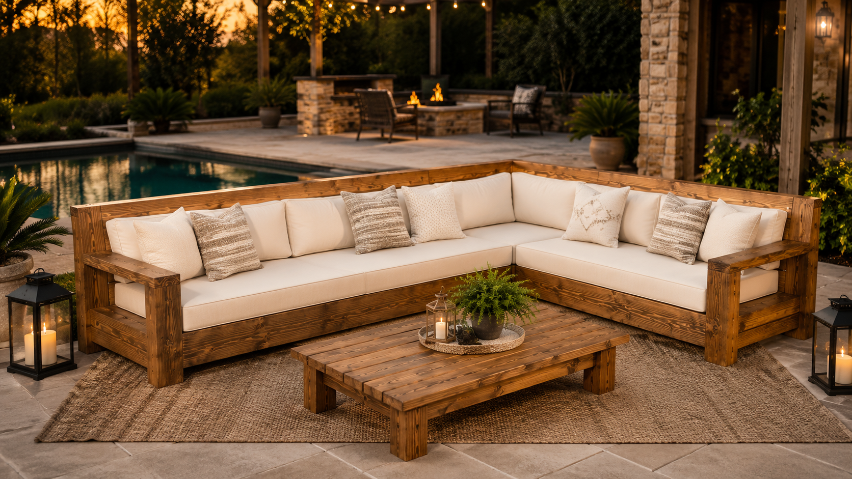 Signature Outdoor Lounge Set Collection