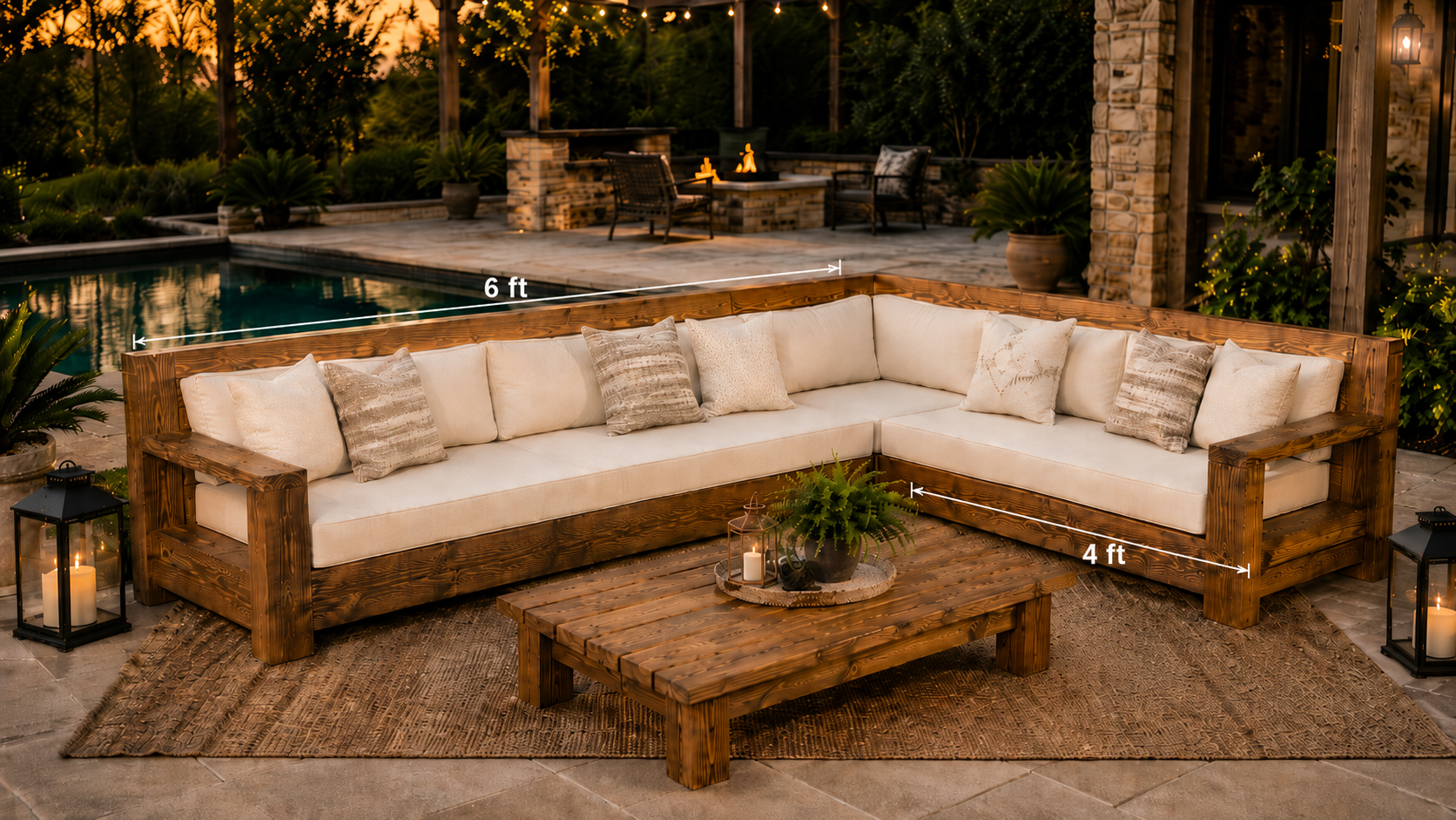 Signature Outdoor Lounge Set Collection